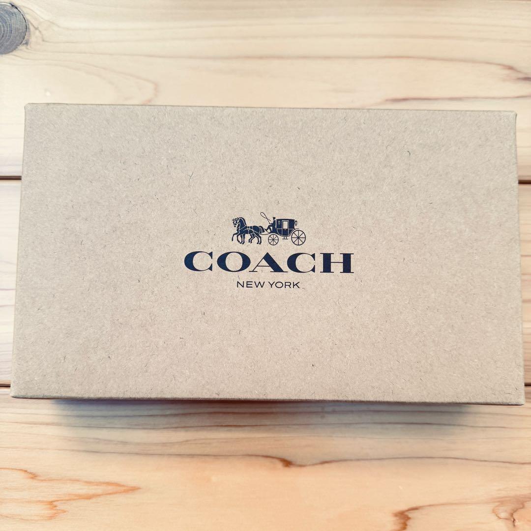 COACH 長財布 C4452 ブラック系 新品未使用 レディース メンズ