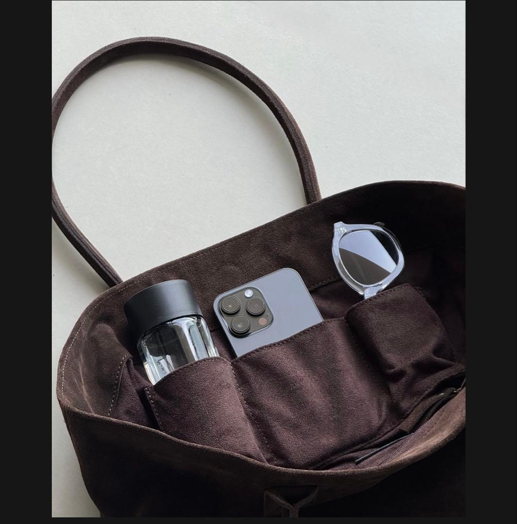 スエードトートバッグ