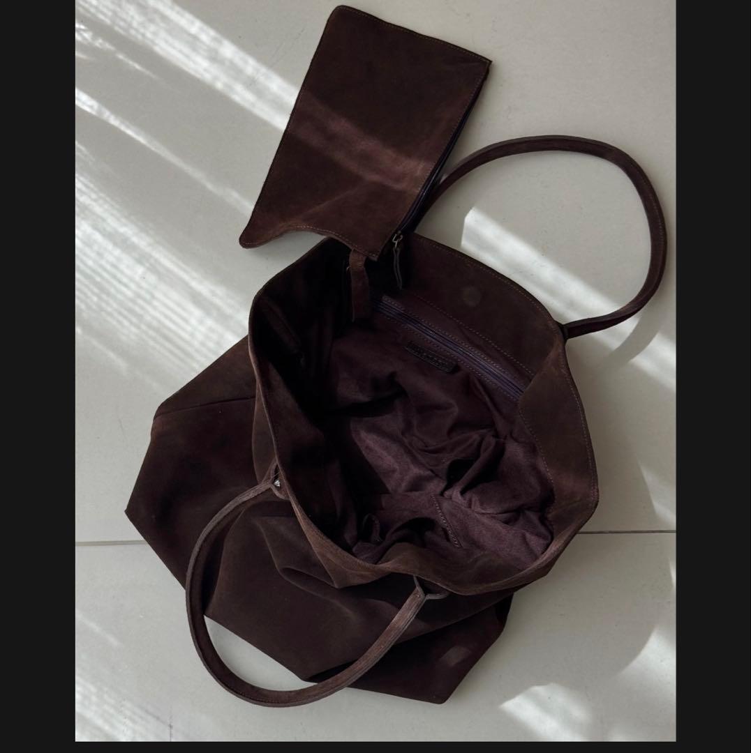 スエードトートバッグ