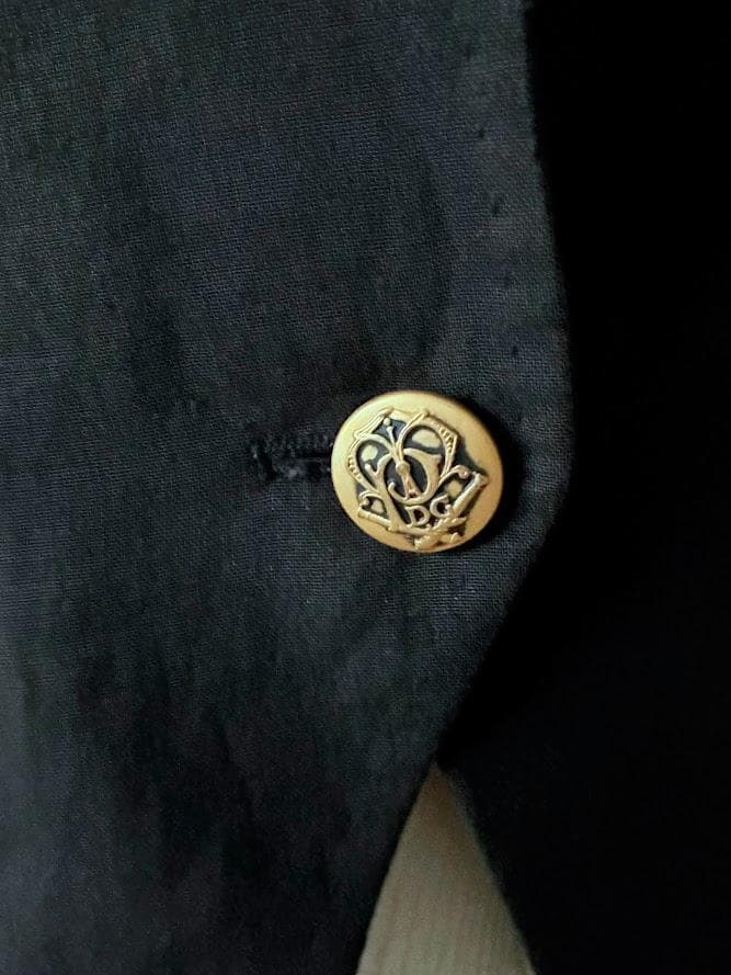 【新品 タグ付き】ドルチェ＆ガッバーナ ジャケット 縦襟 ブラック 42 希少