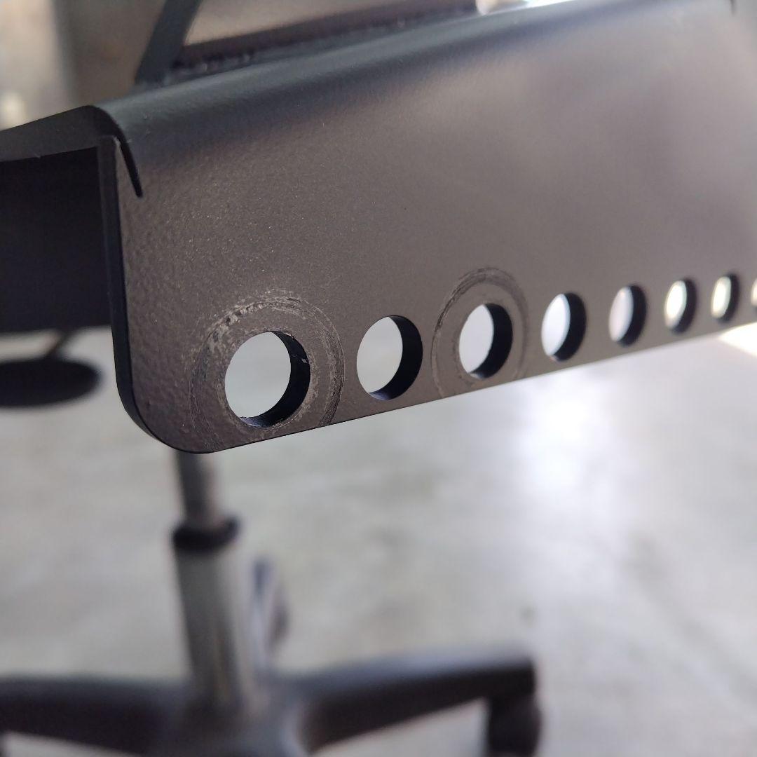 【新作訳有】JB64 JB74 ジムニー 6段可変スキッド牽引ハーフバンパー