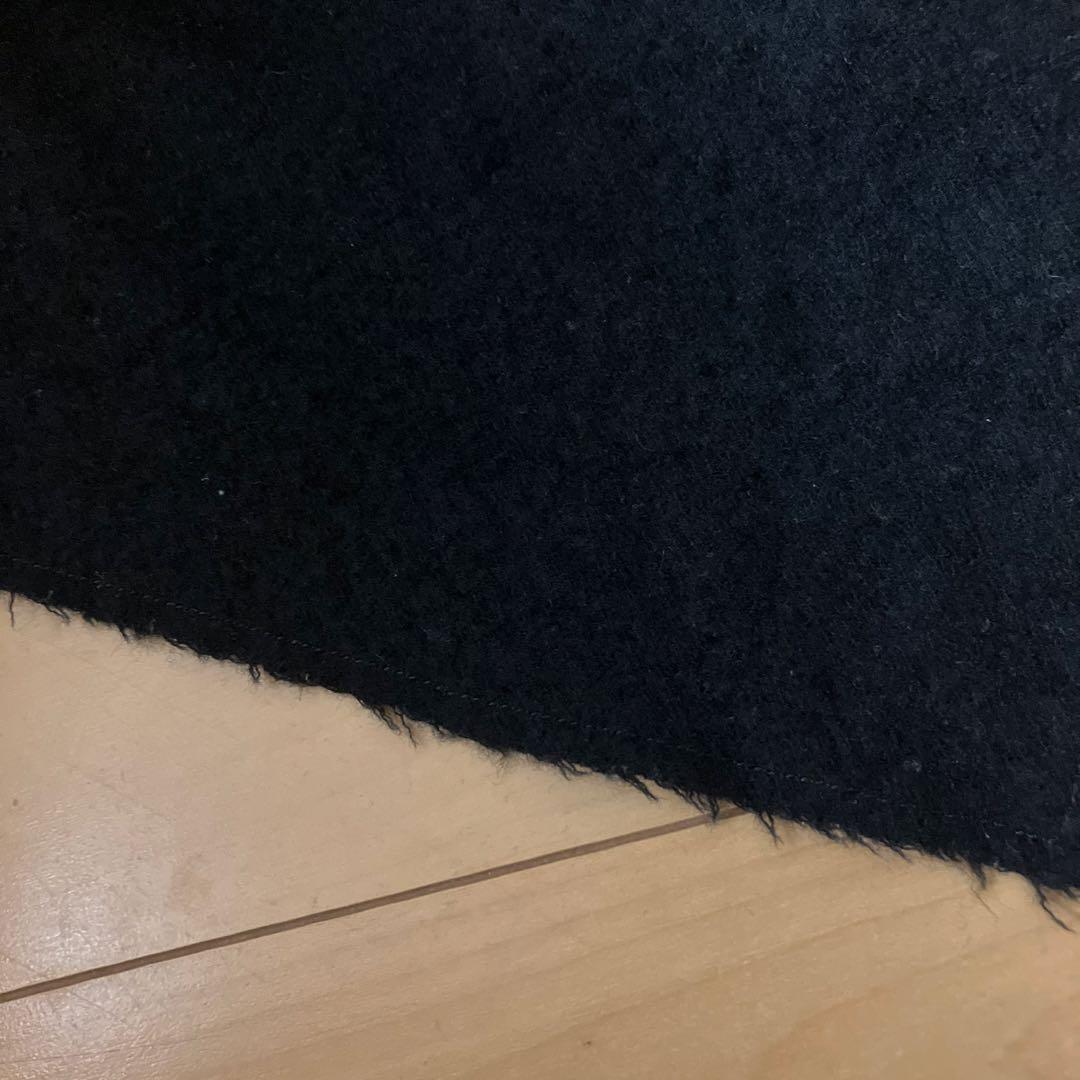 山中とみこ　CHICU+CHICU5/31 圧縮ウール　2WAY ベスト　黒