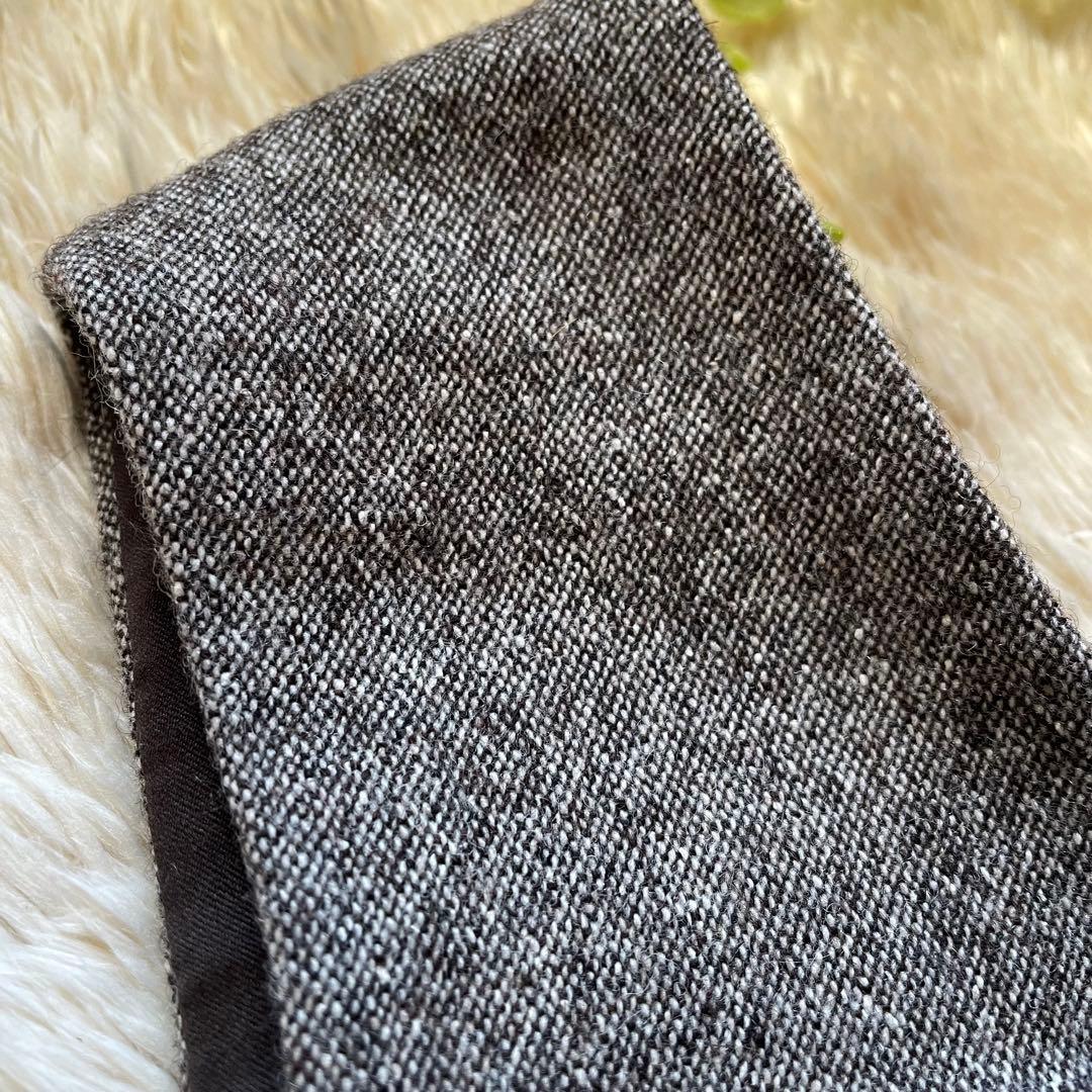 【美品】23区 大きいサイズ シルクネップツイード ジャンパースカート　4L