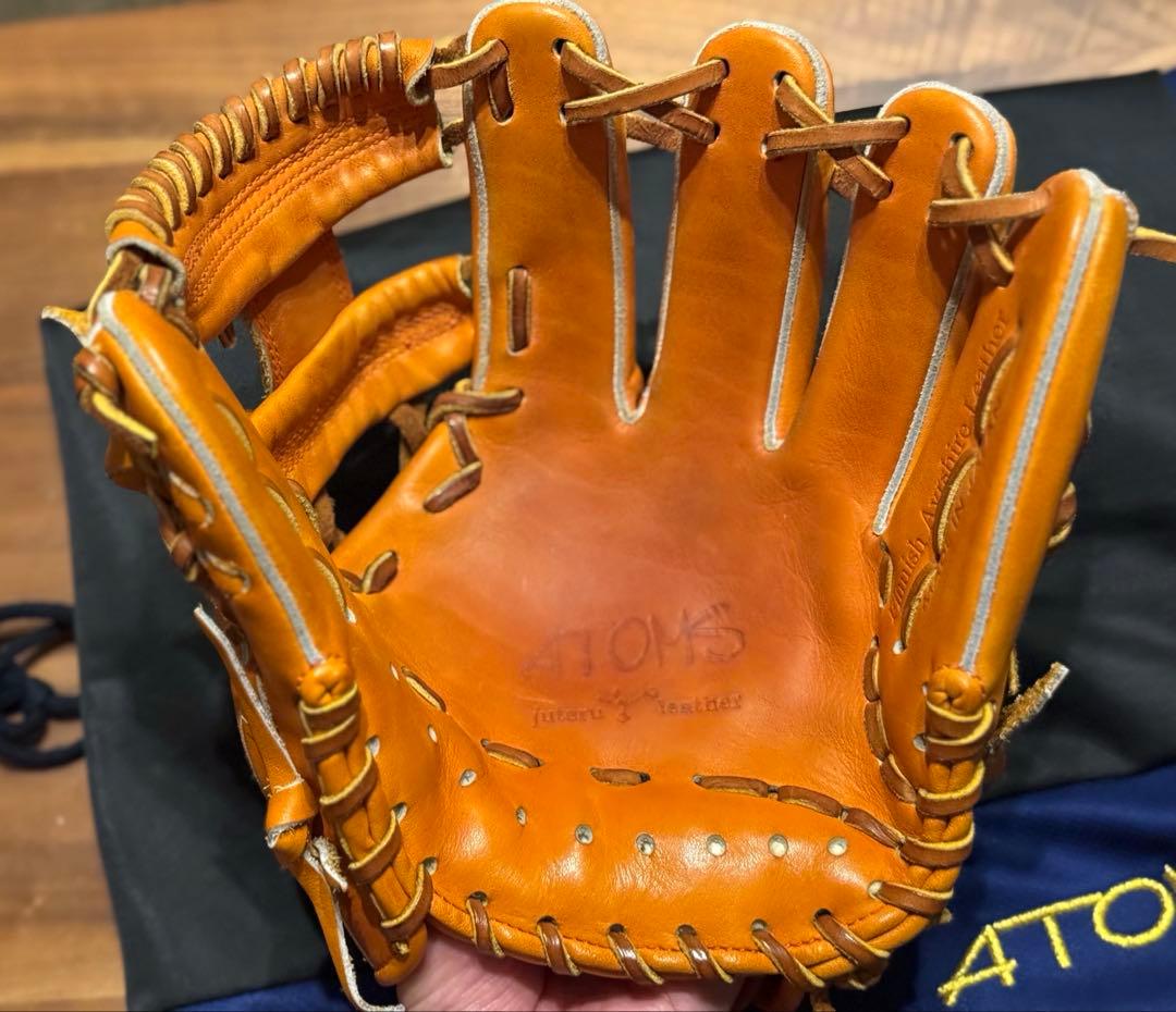 ATOMS 硬式グローブ　✨最高品質ジュテルレザー✨