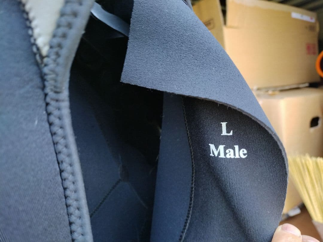 Hela i Waho フルスーツ ウェットスーツ 黒/グレー 2着セット