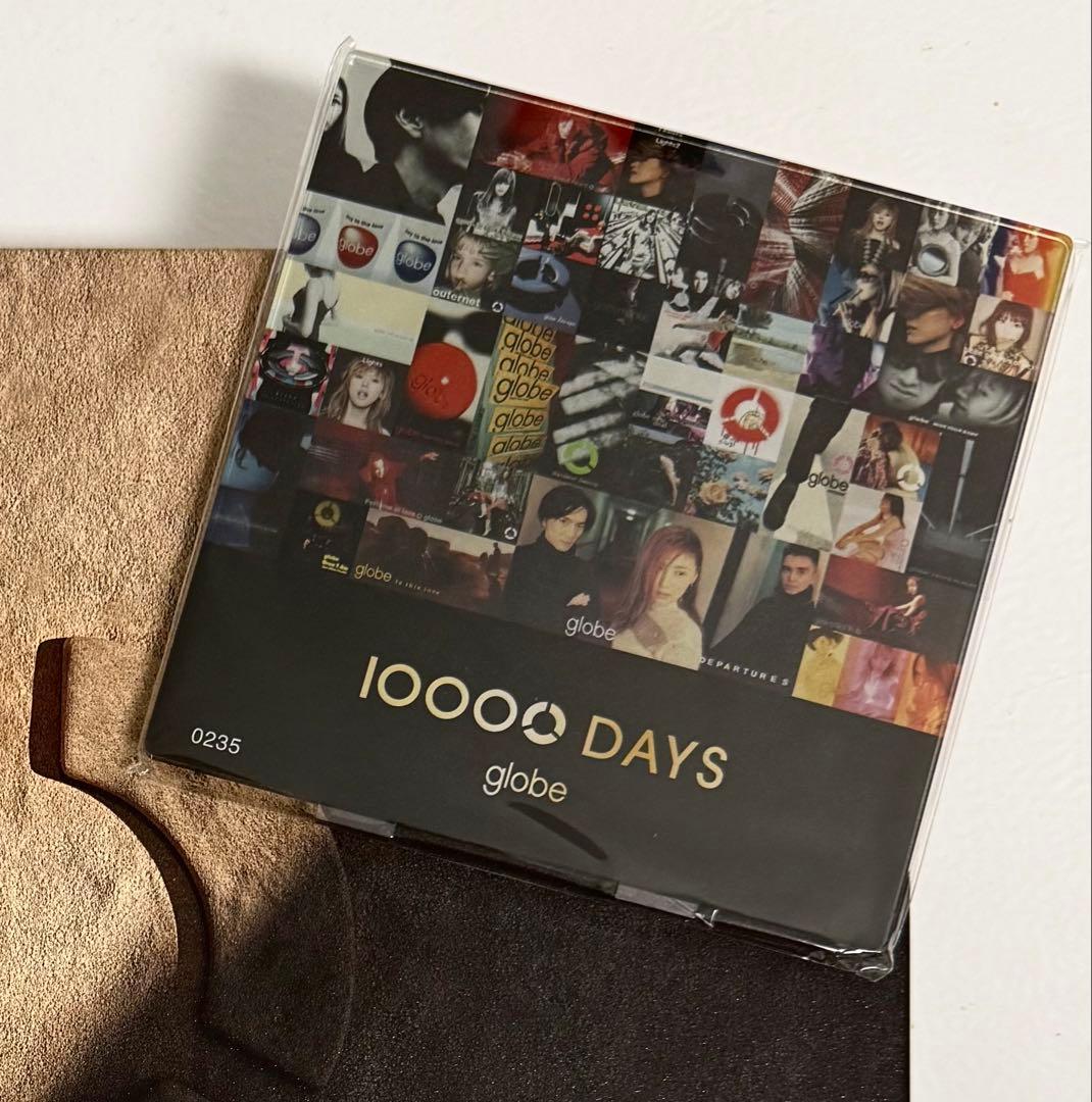 globe 10000 DAYS シリアルナンバー入り特典付き