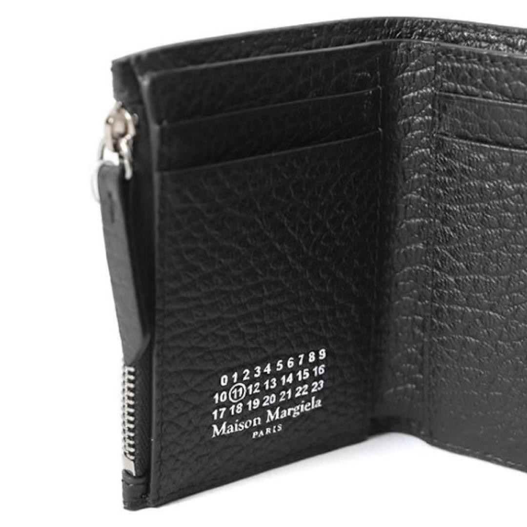 [Maison Margiela] グレインレザースリーフォールドウォレット