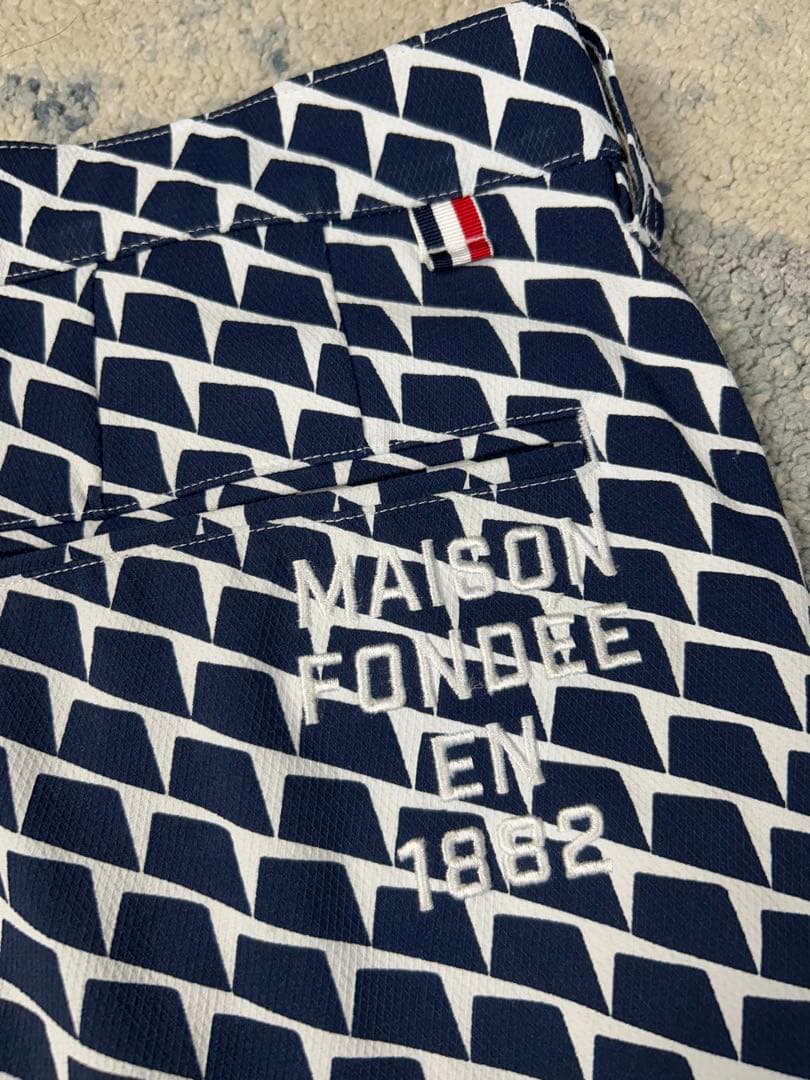 【セットアップ】ルコックゴルフ ポロシャツ & 総柄ハーフパンツ LL/92