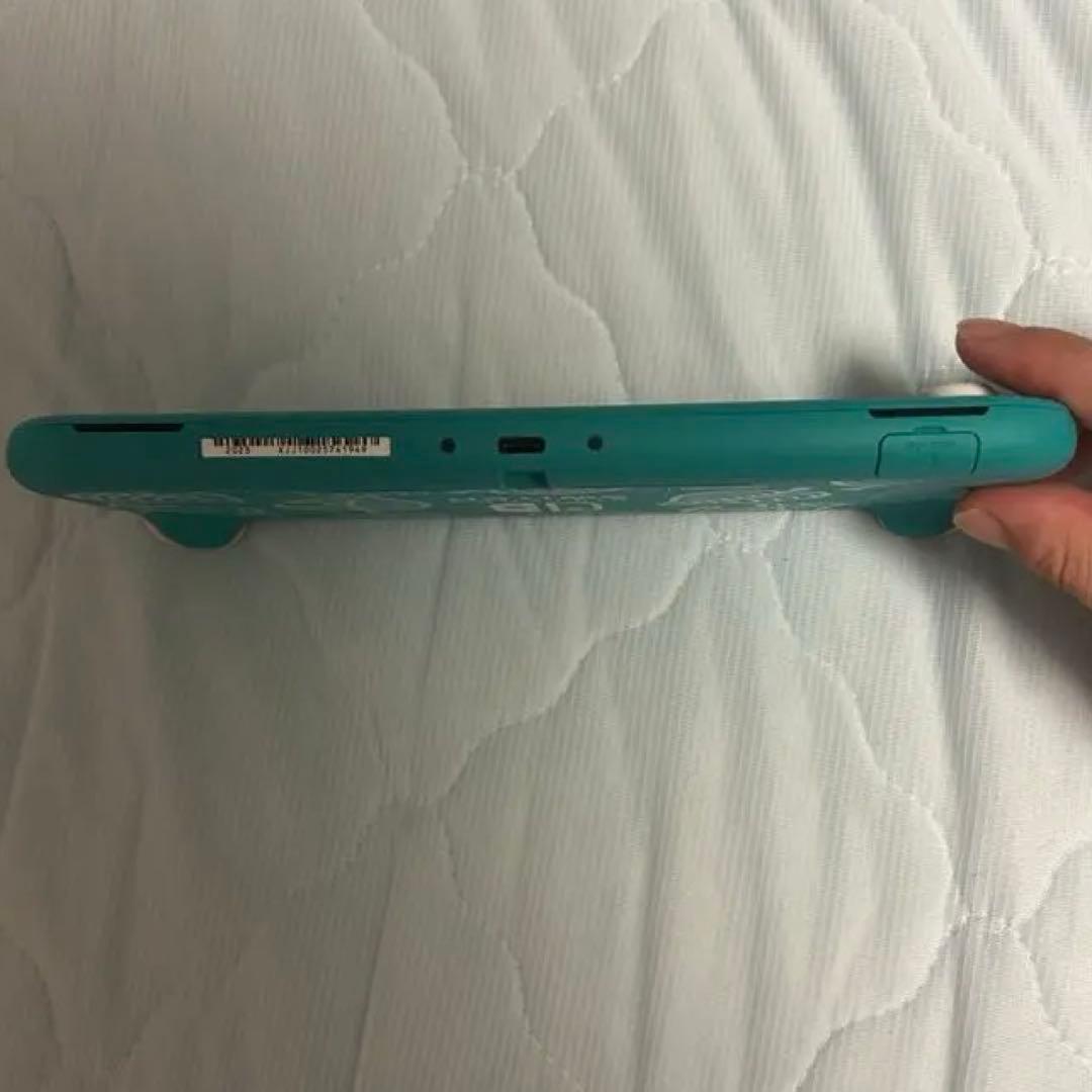 動作確認済　Nintendo Switch Lite ターコイズ あつ森デザイン