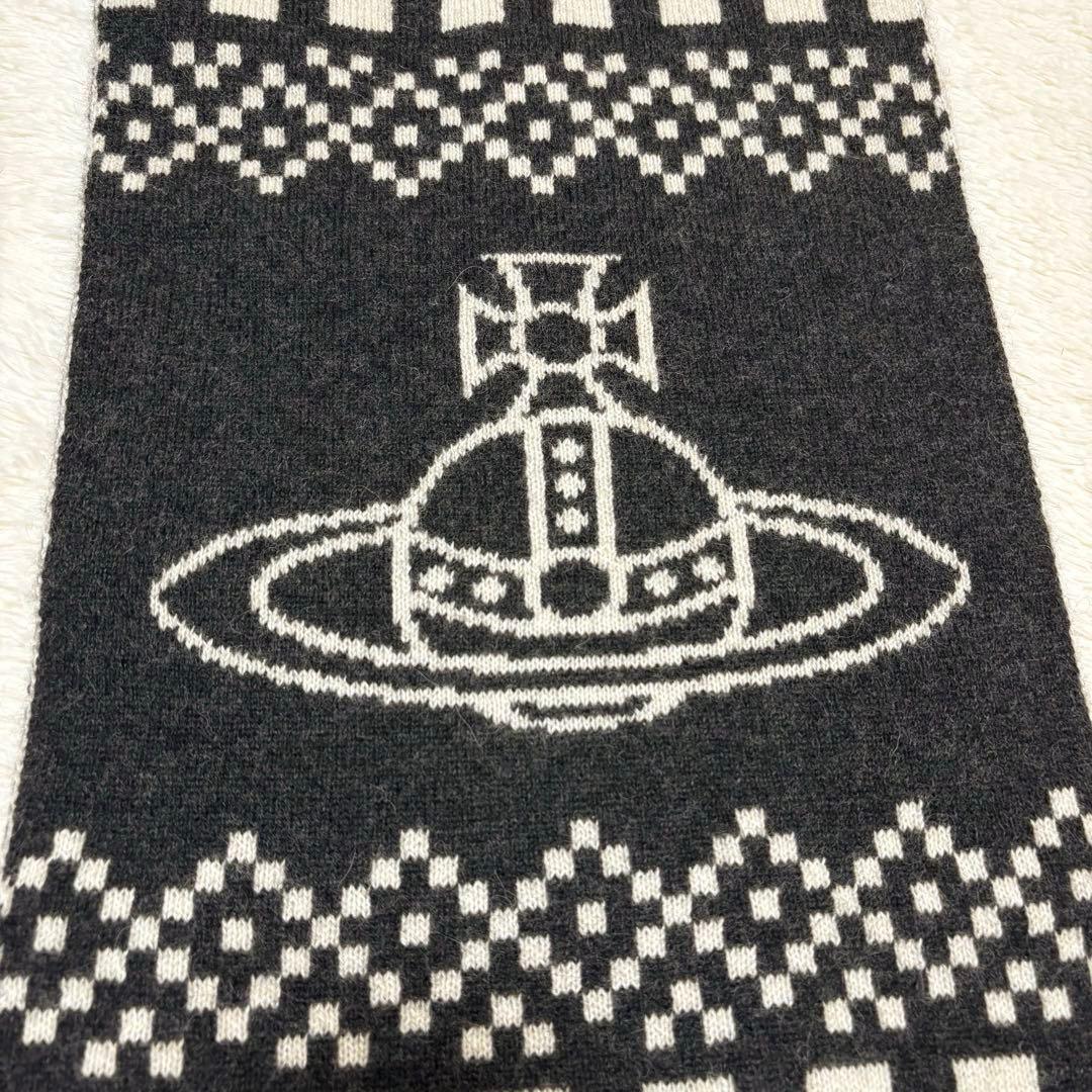 Vivienne Westwood マフラー アルパカ混 ビッグオーブ