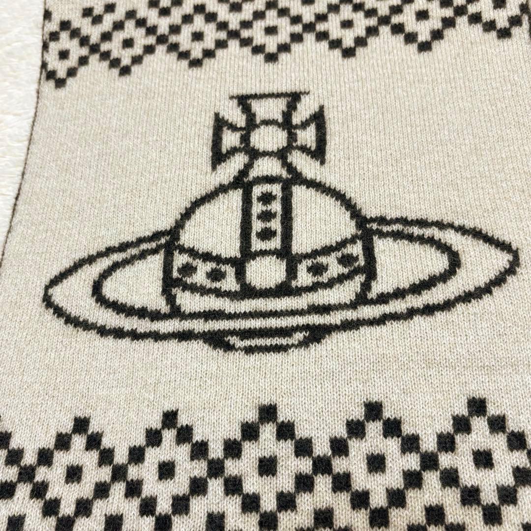 Vivienne Westwood マフラー アルパカ混 ビッグオーブ