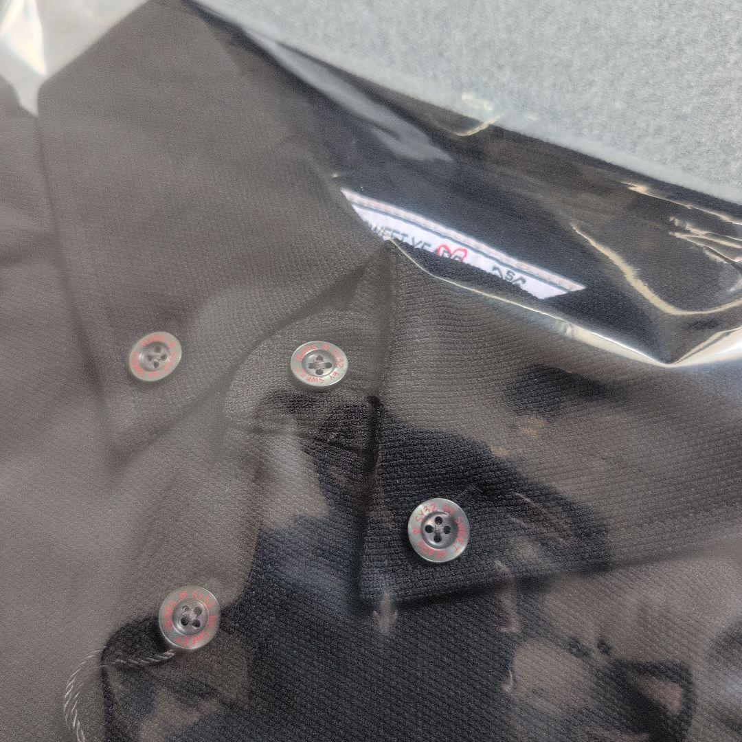 【未使用タグ付き】SY32 by SWEET YEARS 長袖ポロシャツ　黒