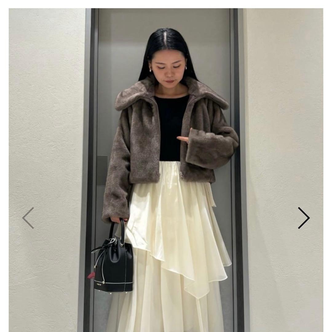 FRAYI.D フレイアイディ　ファーコート　ブラウン