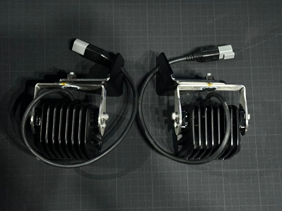 IPF フォグランプ LED2インチ2200lm6000K ホワイト 12V用