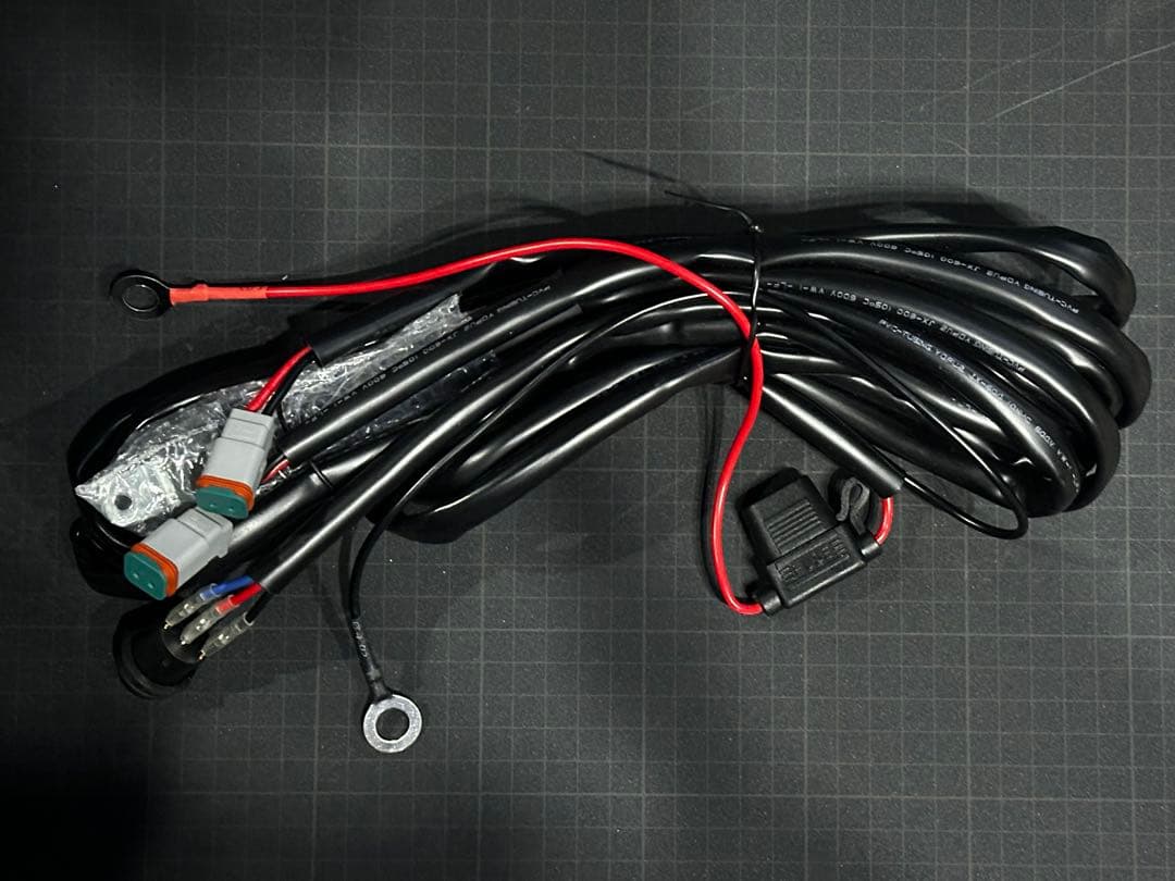 IPF フォグランプ LED2インチ2200lm6000K ホワイト 12V用