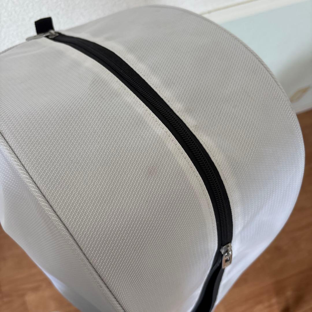 adidas キャディバッグ ホワイト・ネイビー・レッド