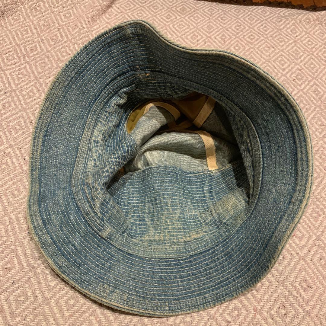 キャピタル　kapital デニムバケットハット　帽子　キャップ