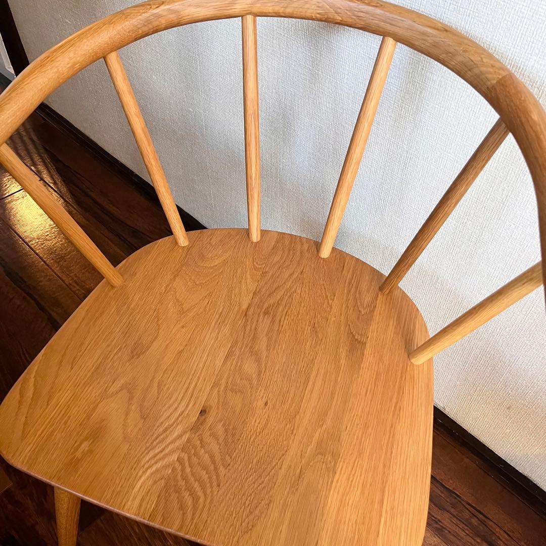 無印良品 オーク材アームチェア【廃盤】(ブナ材のものと類似)