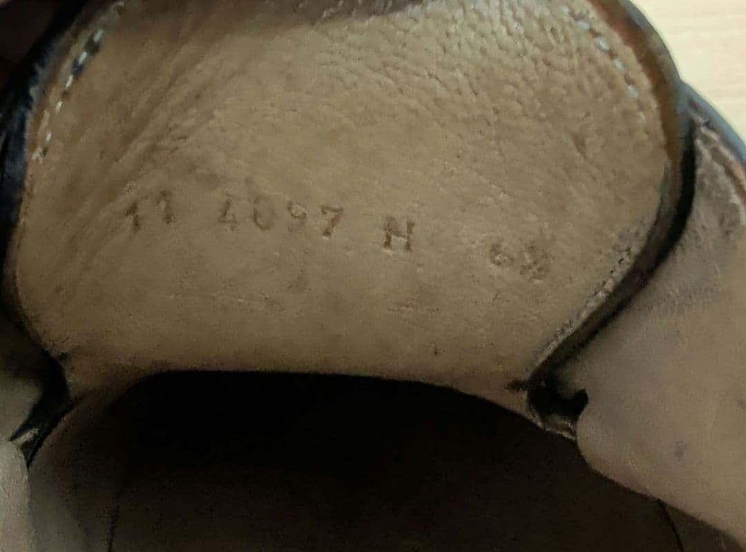 Paraboot WILLIAM 6.5 グレインレザー パラブーツ