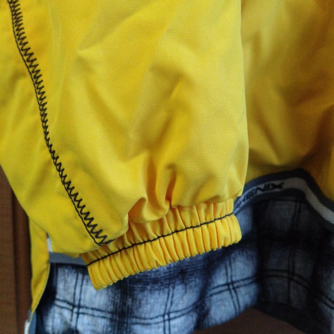 希少　フェニックス　スキーウェアセット　イエロー フード　リバーシブルベスト