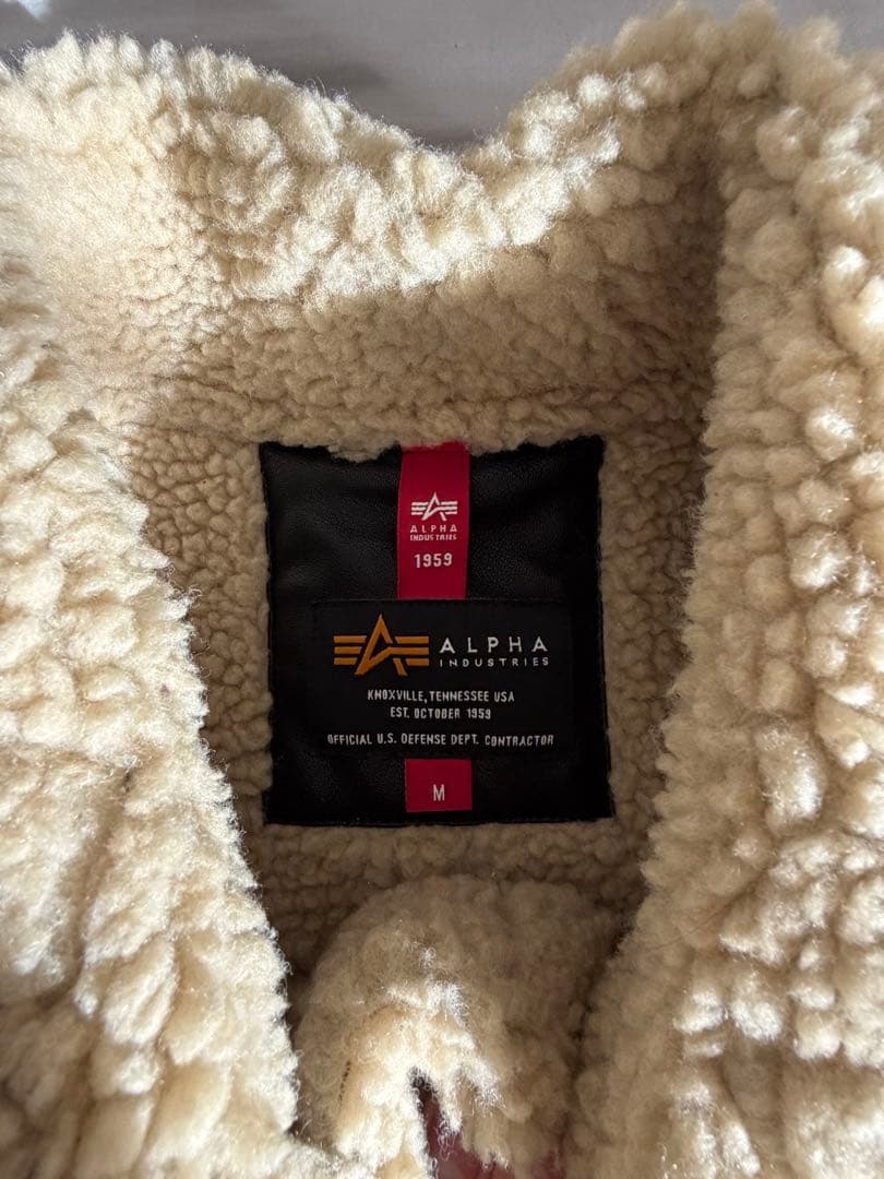ムートンジャケット／ALPHA industries 1959
