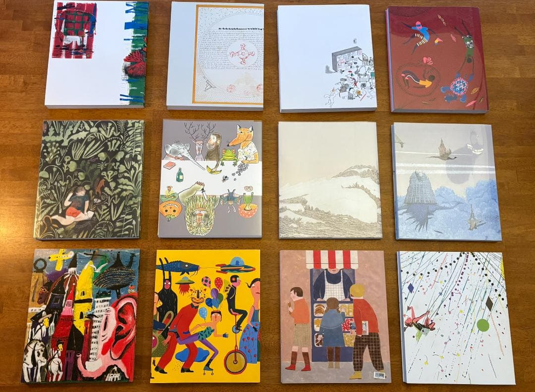 イタリア・ボローニャ国際絵本原画展　図録２７冊セット