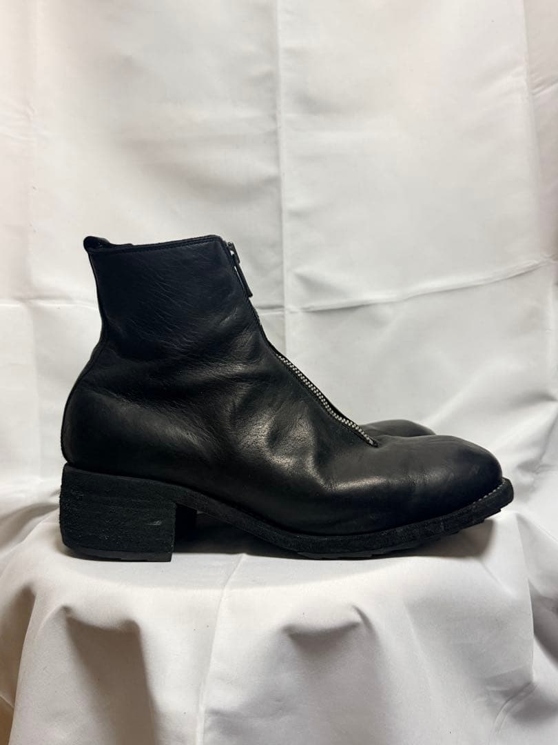 GUIDI グイディ PL1 フロントジップブーツ ホースレザー サイズ