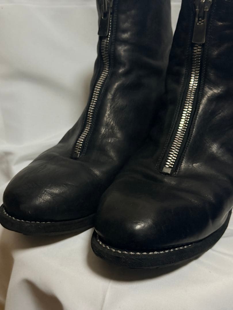 GUIDI グイディ PL1 フロントジップブーツ ホースレザー サイズ