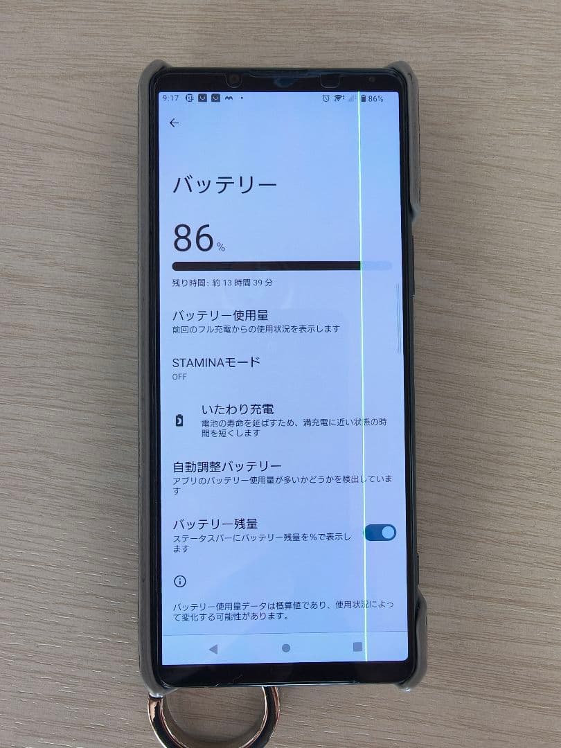 【ジャンク】 Xperia 5 IIIグリーン ソフトバンク SONY　箱付き