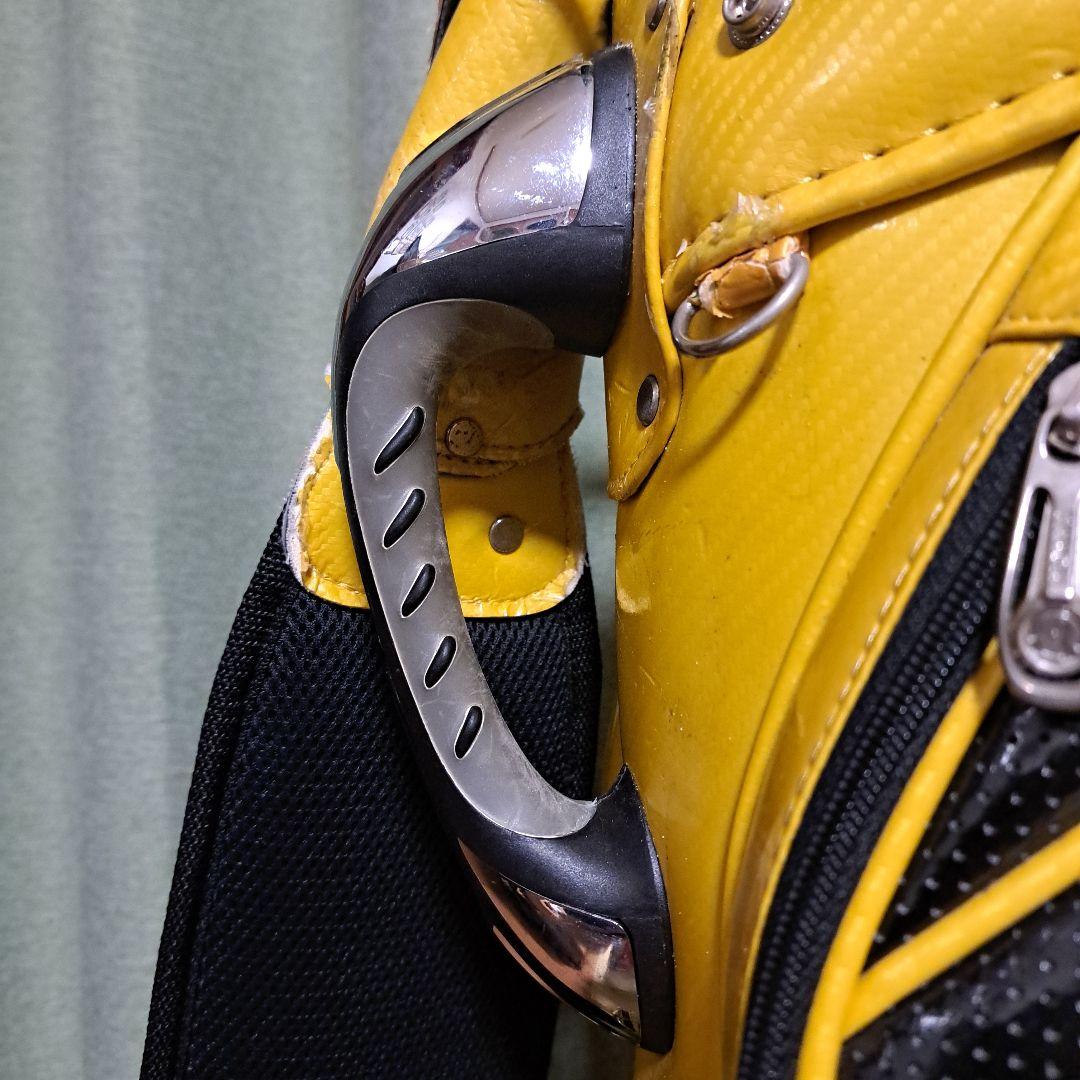 HONMA本格3点式ツアーキャディバッグ。フード付き。9.5インチ。