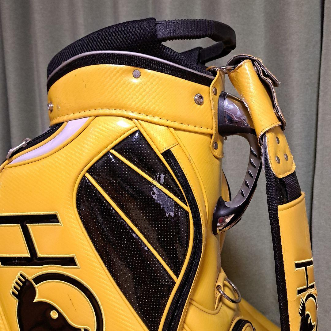 HONMA本格3点式ツアーキャディバッグ。フード付き。9.5インチ。