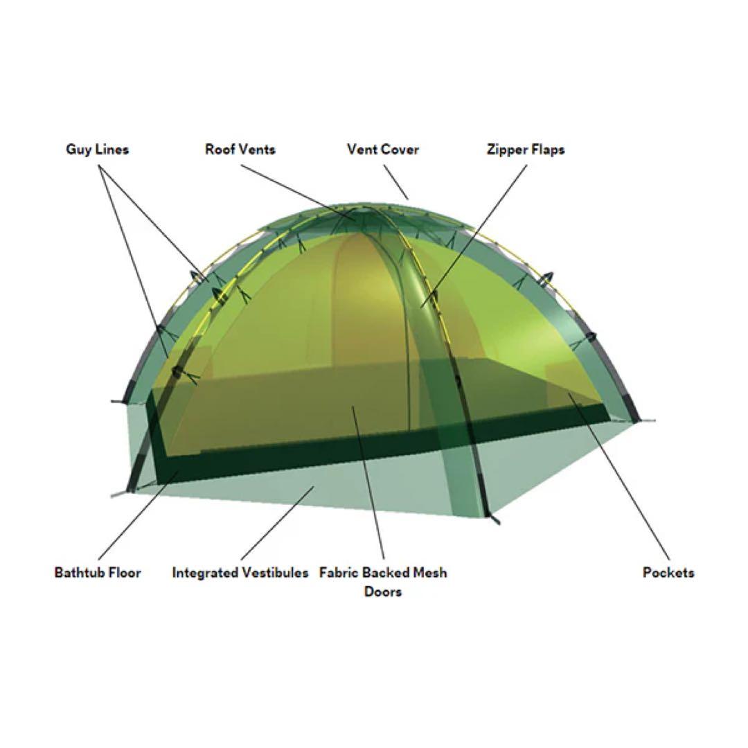 新品！未使用！HILLEBERG ヒルバーグ スタイカ サンドカラー