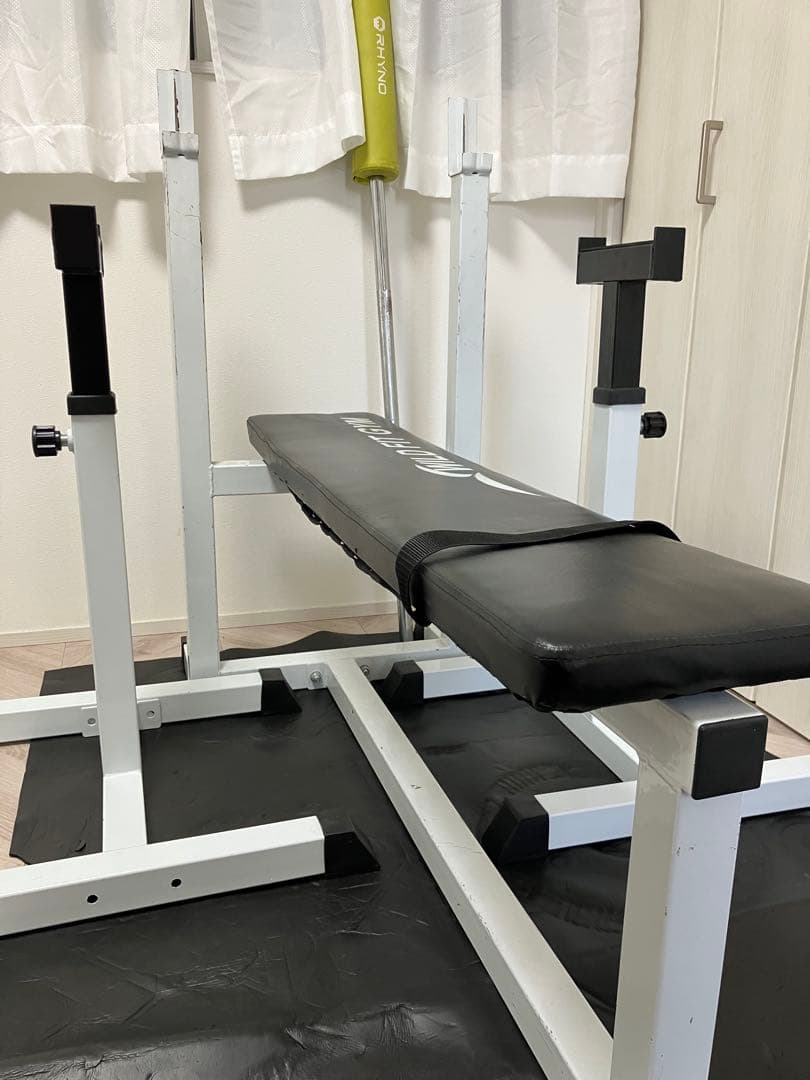 【引き取り限定】WILD FIT ベンチプレス台 セーフティーバー　セット