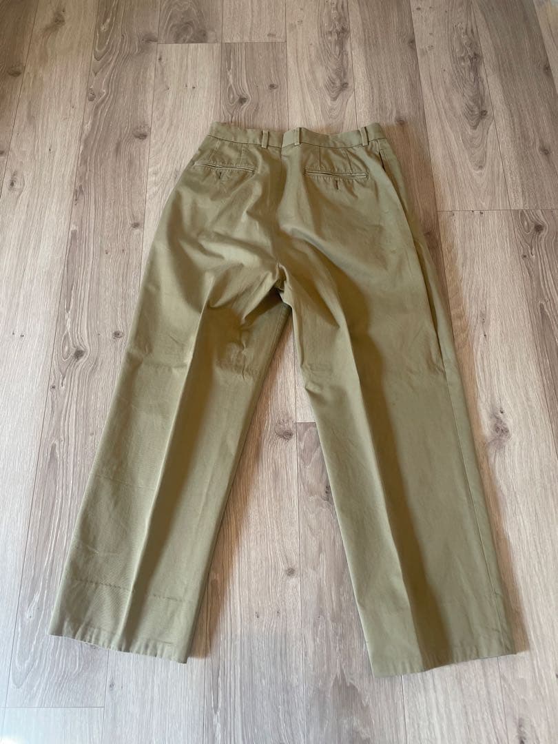NEAT wide チノパン 46 ベージュ