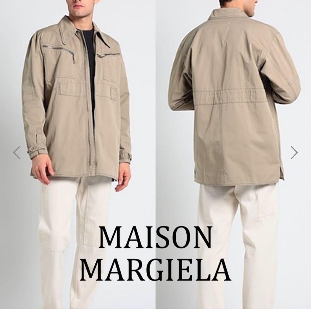 【美品】Maison Margiela ミリタリージャケット　アイボリー