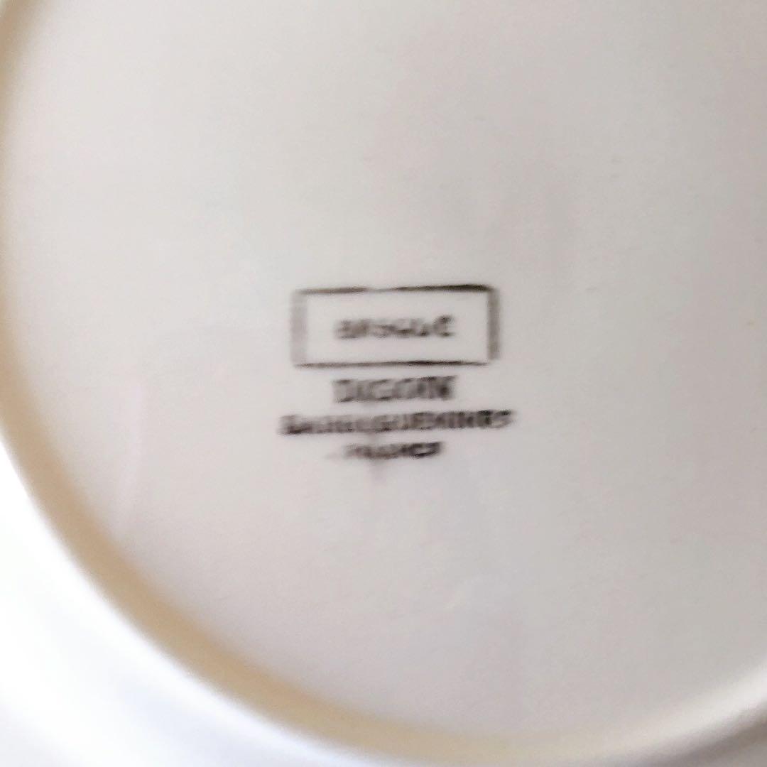 ディゴワンサルグミンヌ バスク柄デイナープレート C フランスアンティーク食器