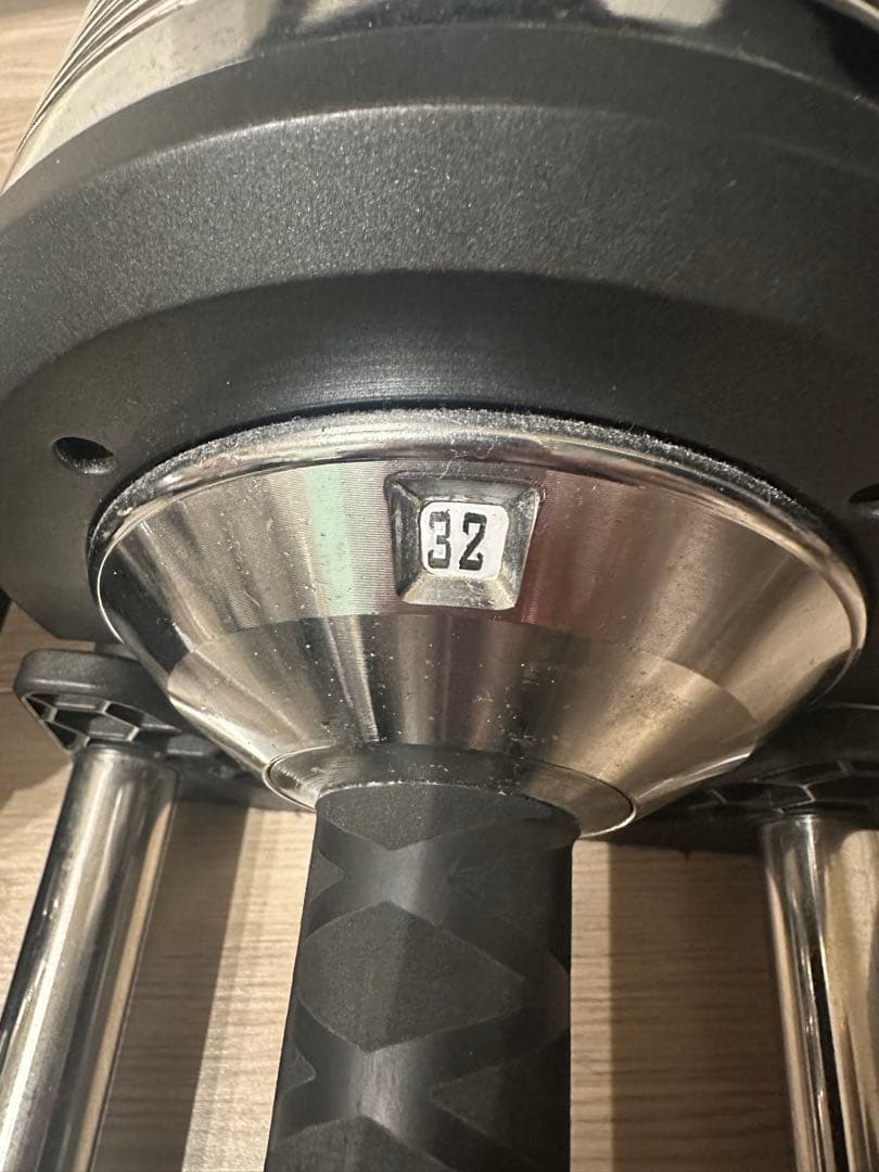 値下げ中①32kg 可変式ダンベル