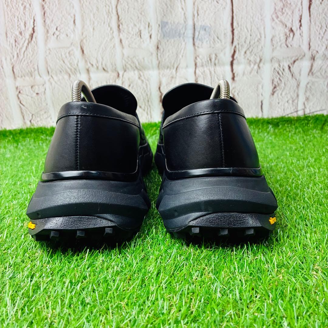 【極美品】BEAMS スニーカーローファー レザー 本革 厚底 43(27)