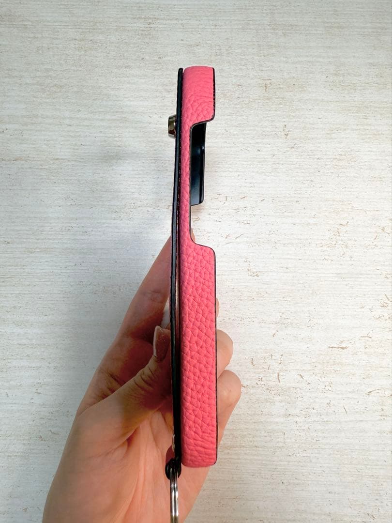 【iPhone16Pro】BONALENTURA iPhoneケース/ピンク