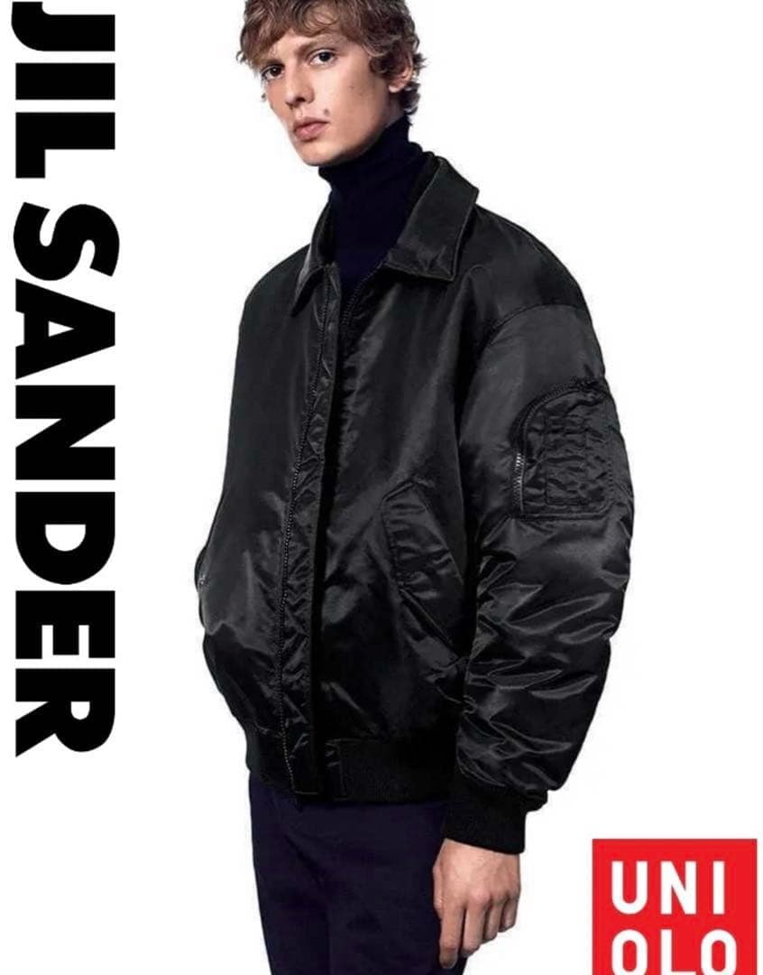 +J ユニクロ　ジルサンダー　ma-1