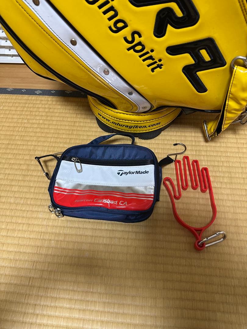 三浦技研　キャディバッグ　限定　テーラーメイドラウンドポーチセット