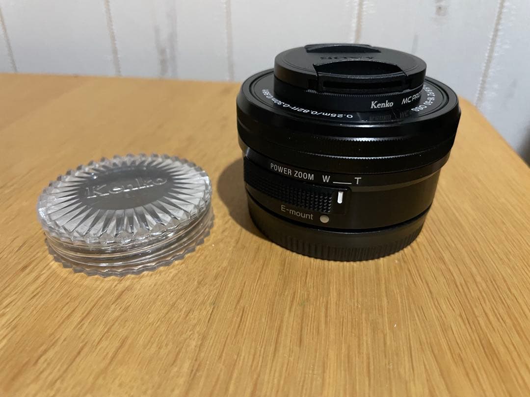 SONY E PZ 16-50mm F3.5-5.6 OSS PLフィルター付き
