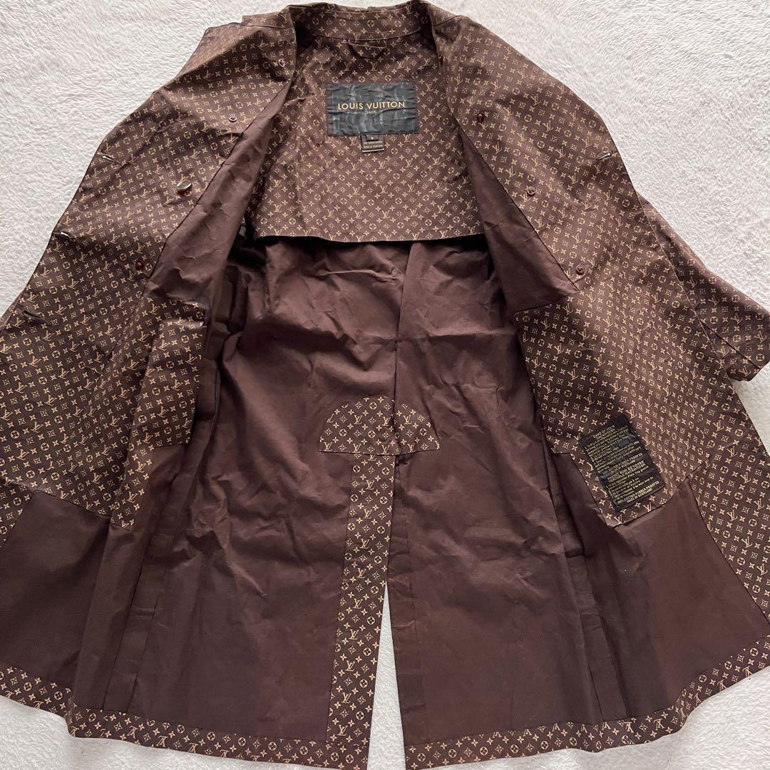 希少✨ルイヴィトン トレンチコート ゴム引コート マッキントッシュ モノグラム