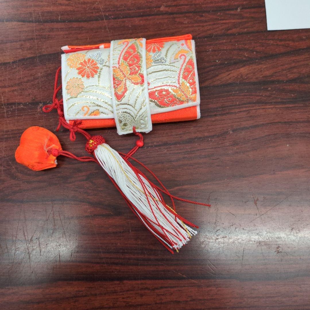 七五三 はこせこセット　未使用　タグ付き　17センチ　白