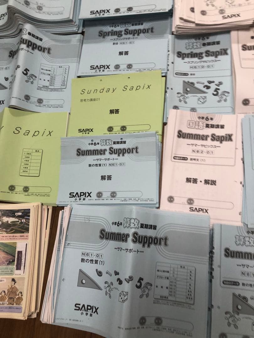 SAPIX 2025年度　6年生　1年間分