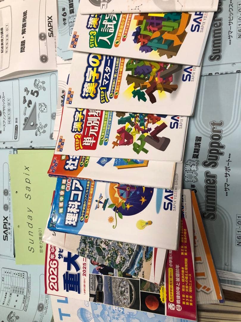 SAPIX 2025年度　6年生　1年間分