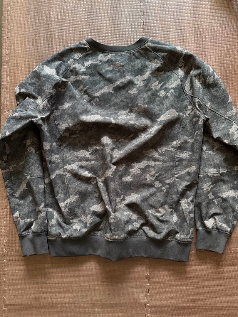 迷彩柄 Vネックセーター JLロゴ