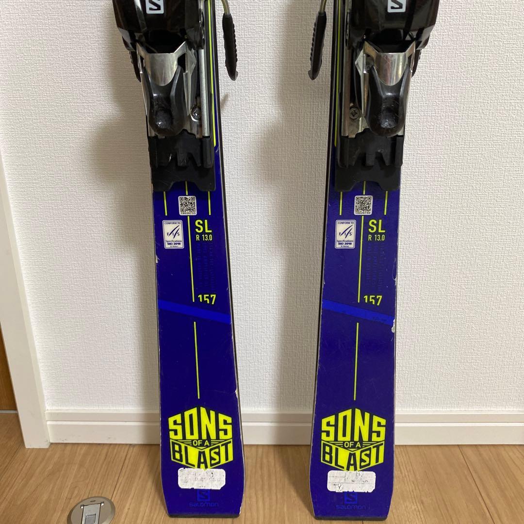 Salomon S/RACE FIS SL 157 スキー板 X12ビンディング