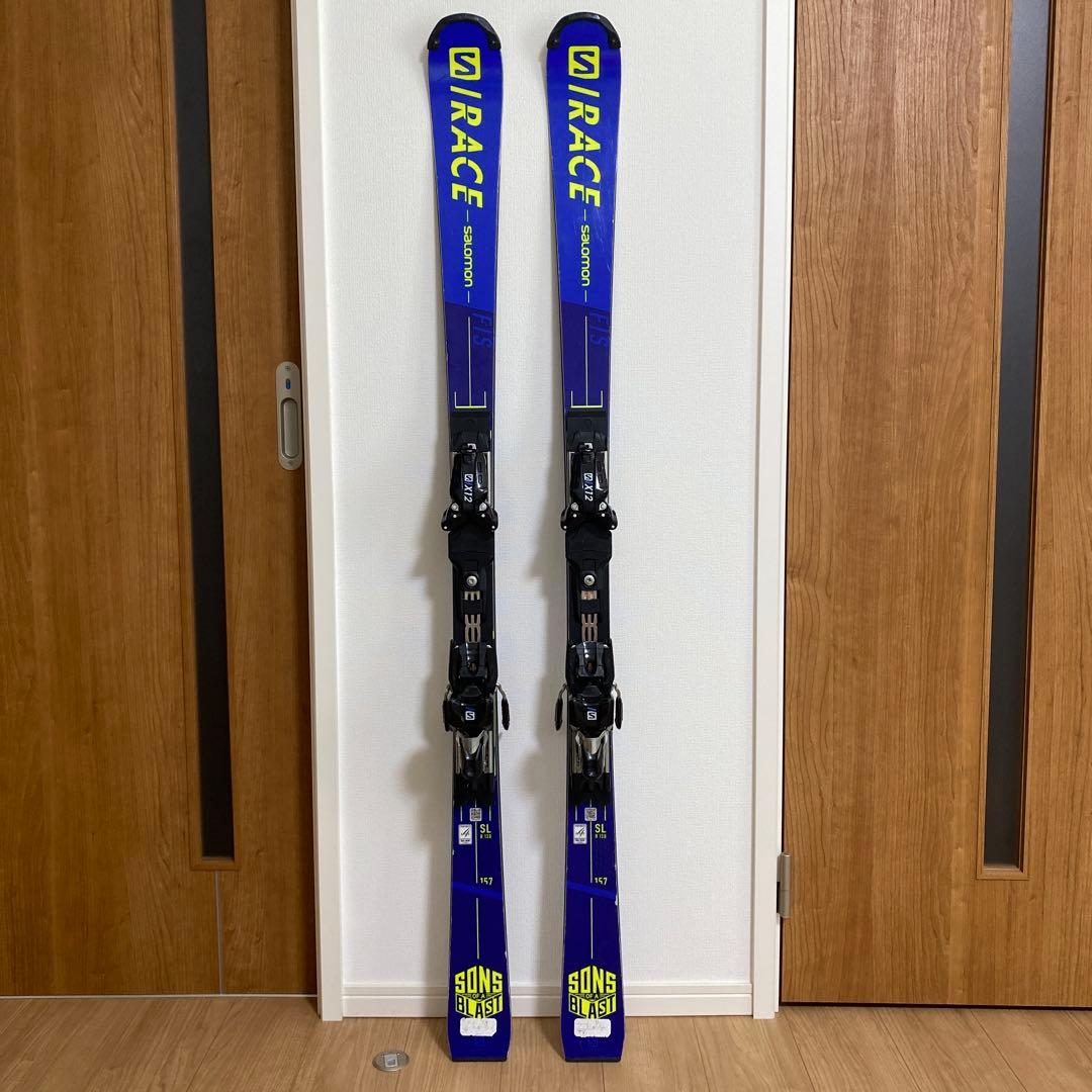 Salomon S/RACE FIS SL 157 スキー板 X12ビンディング