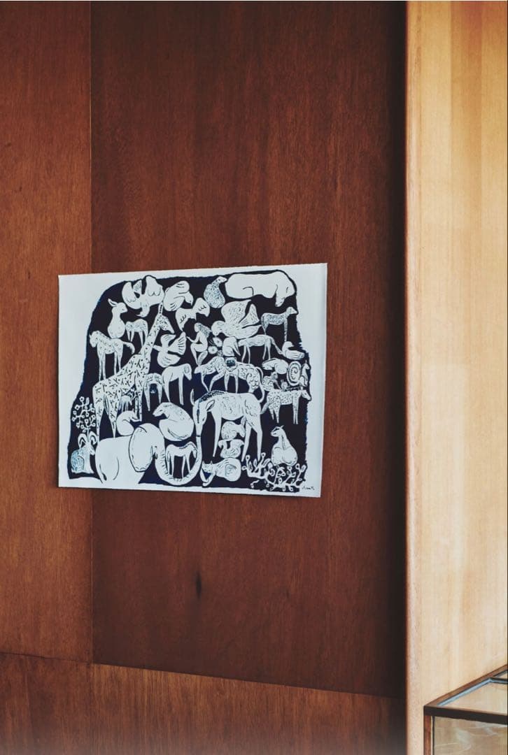 新品・未使用　ミナペルホネン life puzzle ポスター